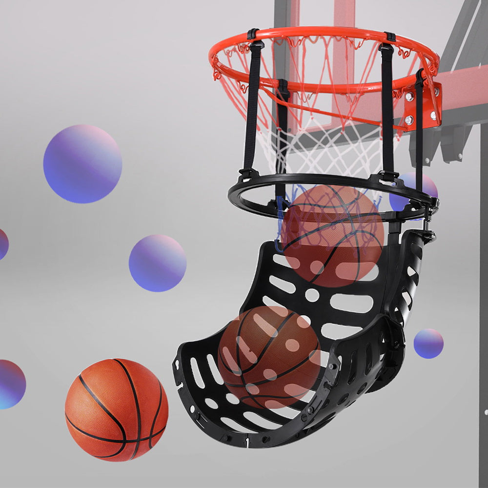 Basketball Hoop Rebounder Return System